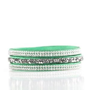 " Mega Glam" Snap Cuff Bracelet "
